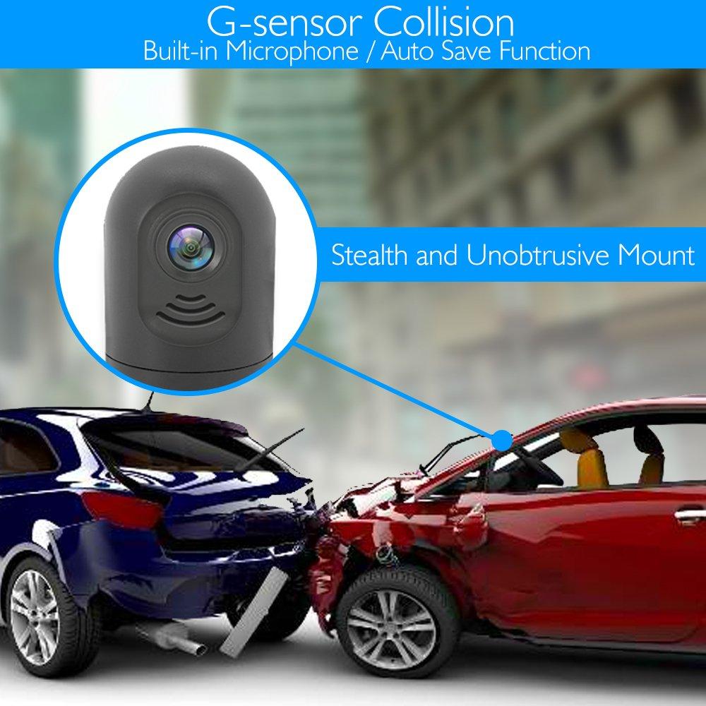 Pyle Pyle Dash Cam, Rearview Mirror Monitor, Night Vision, 7.4 LCD Screen, Backup Camera, Slim Bar Design, Waterproof IP-69, G-Sensor, Audio Recording, 32GB Memory Slot, Universal Mount, Includes Cables