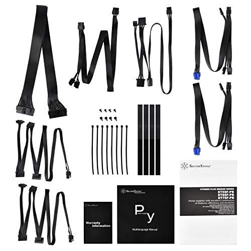 SilverStone Technology SilverStone Technology 750 Watt ATX Power Supply 80 Plus Bronze with 100% Modular Cable Design ST75F-PB