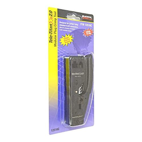 Platinum Tools Platinum Tools Tele-Titan Xg 20 Crimp Tool Clamshell Accessory Box (12516C)