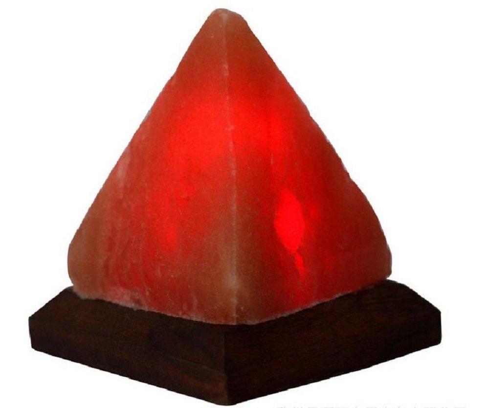 weget weget Himalayan Salt lamp Pyramid USB Multi-Colour Desk lamp