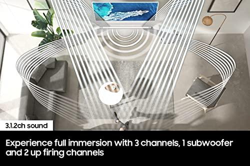 SAMSUNG SAMSUNG HW-S801B/ZA 3.1.2ch Soundbar w/ Wireless Dolby Atmos, DTS:X, Ultra Slim Design, Q Symphony, SpaceFit Sound, Alexa Built-In, Airplay 2, 2022