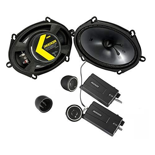 KICKER KICKER 46CSS684 - Two Pairs of CS-Series CSS68 6x8-Inch Component System with .75-inch tweeters, 4-Ohm (2 Pairs)