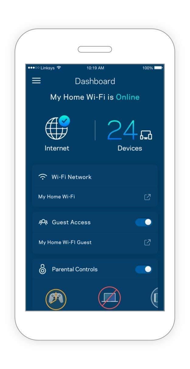 Linksys Linksys Velop Whole Home WiFi Intelligent Mesh System Wall Plug-in, Works with Your Velop System to Extend Range & Speed (Renewed)