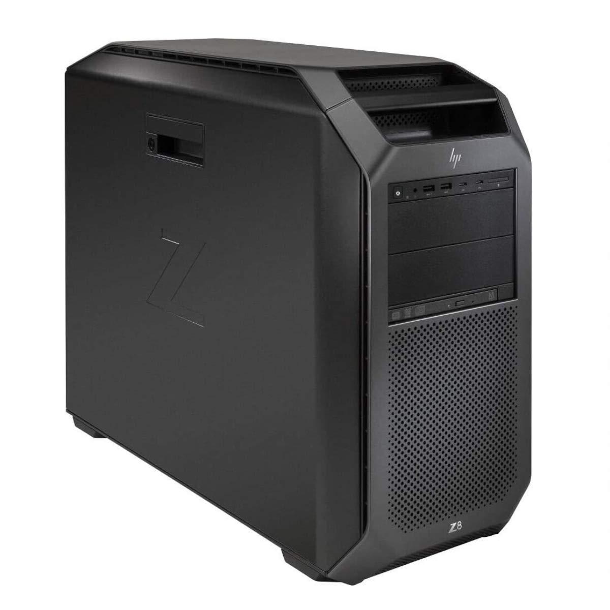 HP HP Z8 G4 Workstation, VR CG 4K Gaming, 2X Intel Xeon Gold 6132 (28-Cores) up to 3.7GHz, 256GB DDR4, 512GB + 2TB SSDs, Nvidia RTX 2080 8GB, Windows 11 Pro (Renewed)