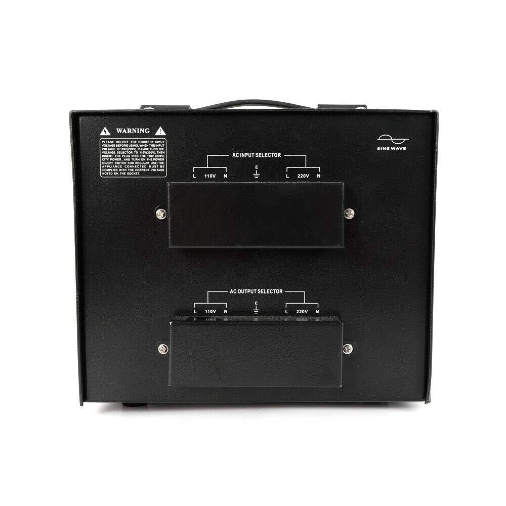 WDZCZDoo 4000W Voltage Converter Transformer(220V to 110V, 110V to 220V) Heavy Duty Step Up/Down Converter 110/120 Volt (4000W)