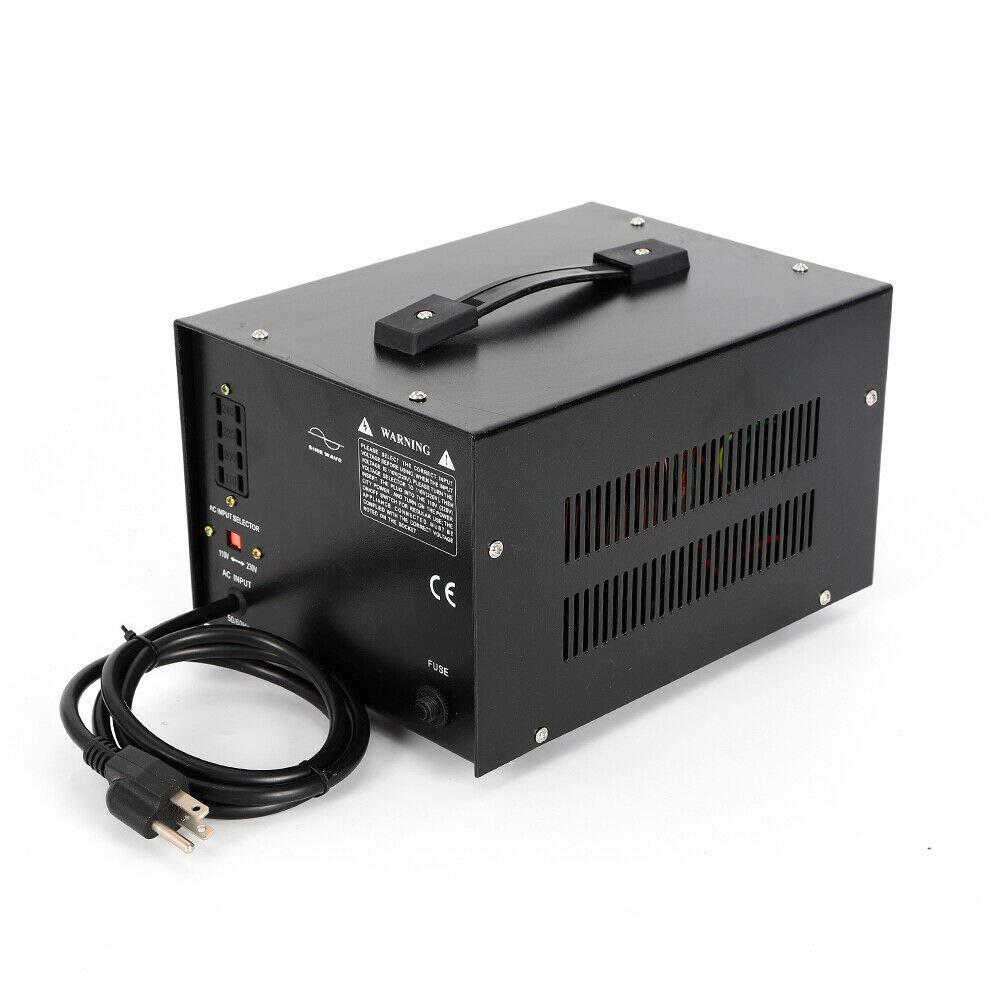 Xianxus 3000 Watt Voltage Converter Power Transformer Step Up/Down 110V- 220V Heavy Duty