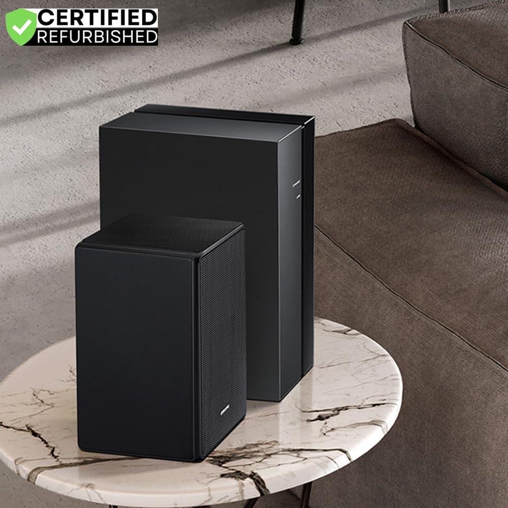 Samsung Samsung SWA-9500S/ZA Wireless Rear Speaker Kit w/Dolby Atmos for Soundbar Surround Sound (Renewed) Bundle with 2 YR CPS Enhanced Protection Pack