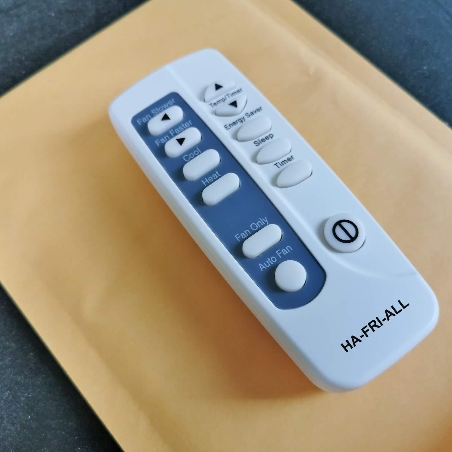 YAOHUIMI YAOHUIMI Remote Control for FRIGIDAIRE FAC107S1AD FAC127S1AA FAC127S1AB FAC127S1AC FAC127S1AD FAM157S1AA FAM157S1AB FAM187S2AA FAM187S2AB FAS257S2AA FAS257S2AB Room Air Conditioner