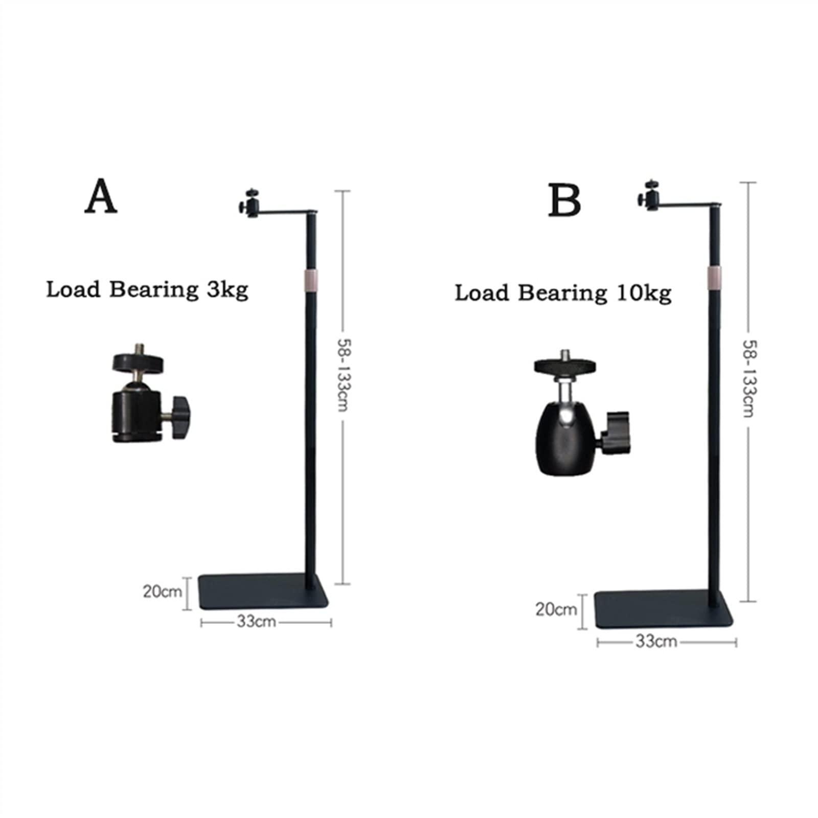 MRXCWJ Projector Stand Universal Projector Floor Stand Portable Projectors Support Mounts Adjustable Height 360 Rotatable for Most Mini Projectors Projector Mount (Brass )