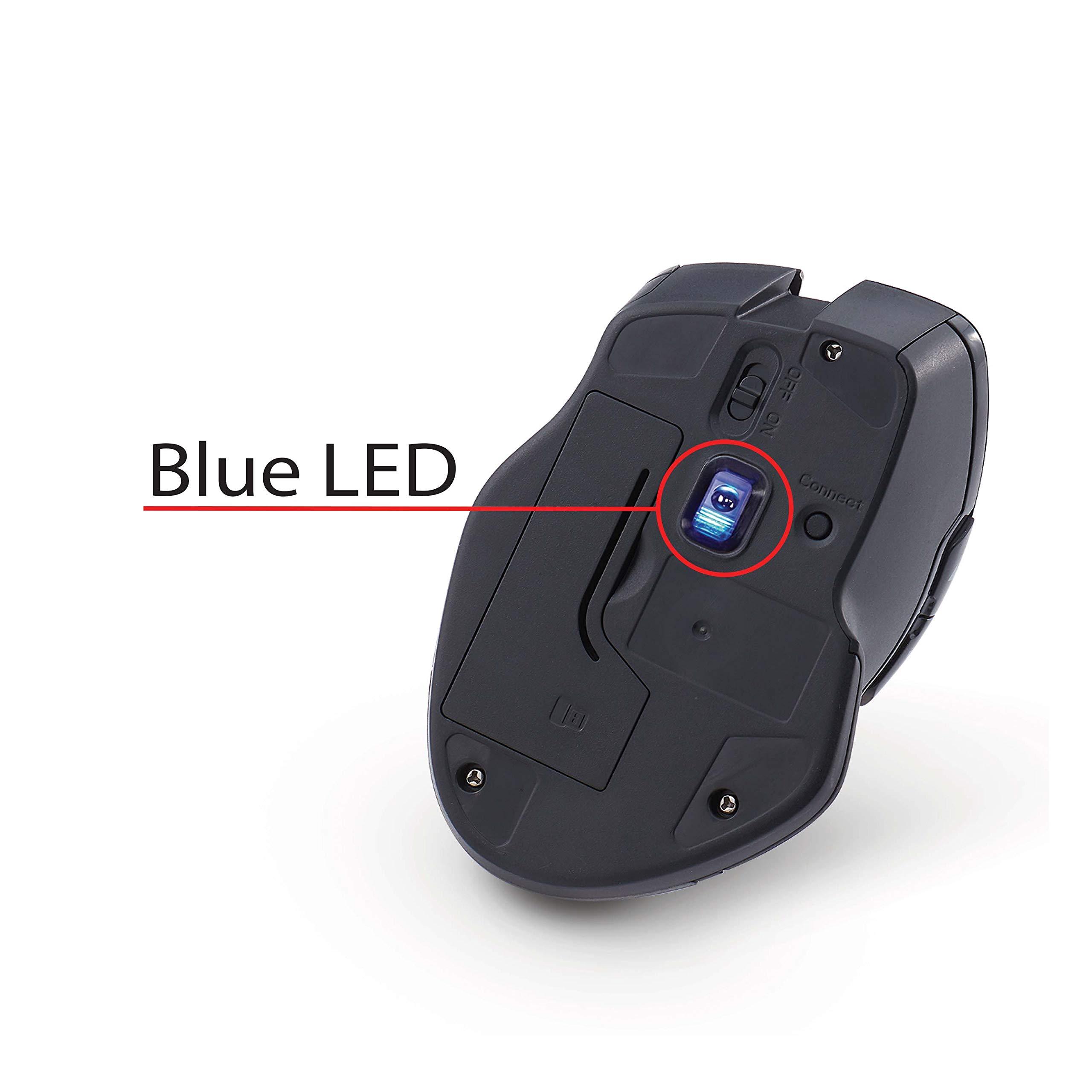Verbatim Verbatim USB-C Wireless Blue LED Mouse - Graphite (Pack of 3)
