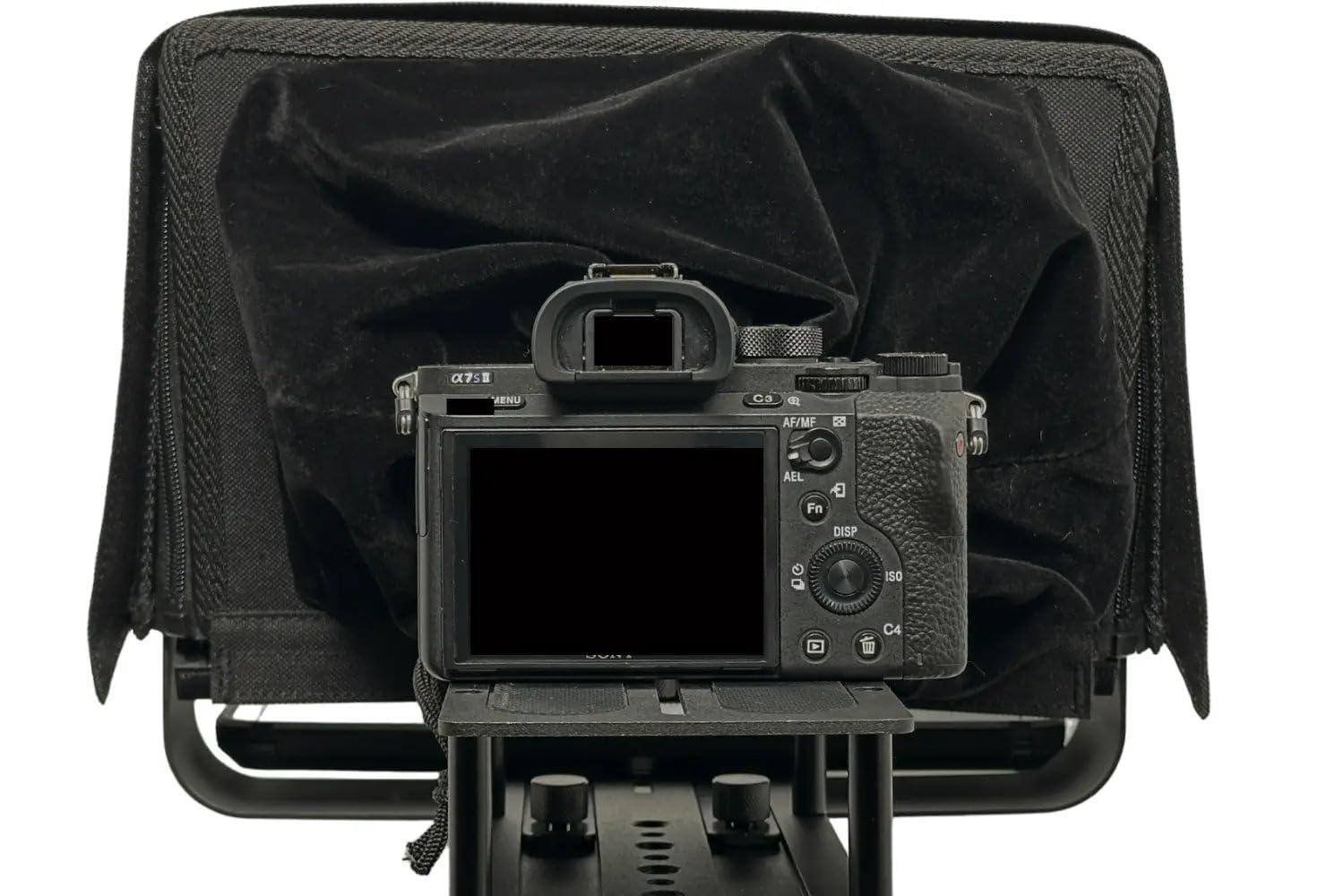 Glide Gear Glide Gear TMP100 Adjustable iPad/ Tablet/ Smartphone Teleprompter Beam Splitter 70/30 Glass w/ Carry Case No Plastic All Metal / No Assembly Required