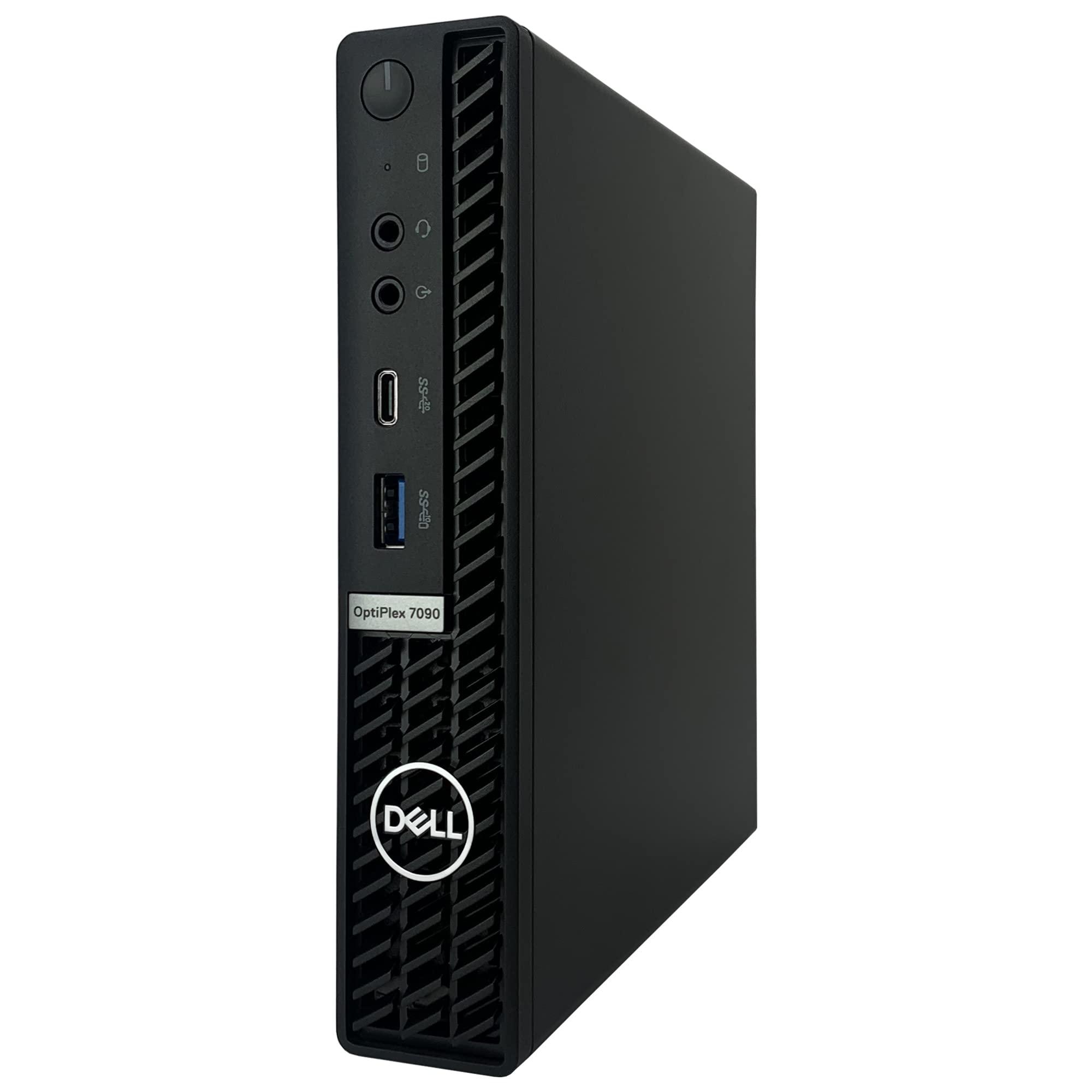 Dell Dell OptiPlex 7090 MFF Micro Form Factor Desktop Computer - 10th Gen Intel Core i7-10700T up to 4.50 GHz CPU, 16GB RAM, 512GB PCIe SSD, Intel UHD Graphics 630, Wi-Fi 6, Bluetooth 5.1, Windows 11 Pro
