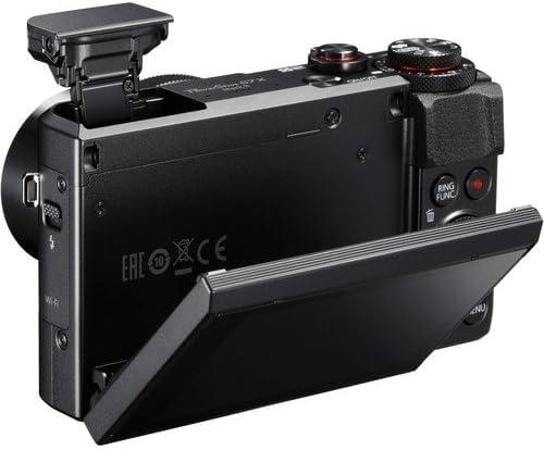 Canon Canon PowerShot Digital Camera G7 X Mark II with Wi-Fi & NFC, LCD Screen, and 1-inch Sensor - (Black)- (International Version) (Renewed)