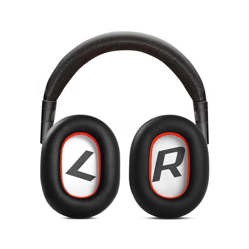 ACCOUTA Professional Replacement Earpads Cushions Compatible with Plantronics Voyager 8200 UC/Backbeat Pro2 Stereo Bluetooth Headphones Ear Pads with Softer Protein Leather/Memory Foam