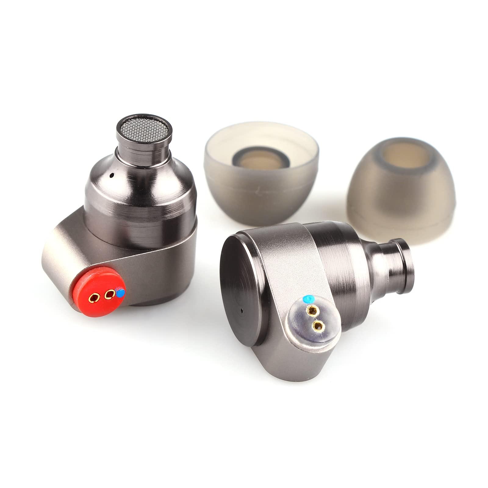 Linsoul Linsoul TIN Audio T2 HiFi in Ear Monitor, 2DD Double Dynamic Driver IEM, Wired Earbuds, Metal Bass Headphones, with 3.5mm 2pin IEM Cable for DJ Musician