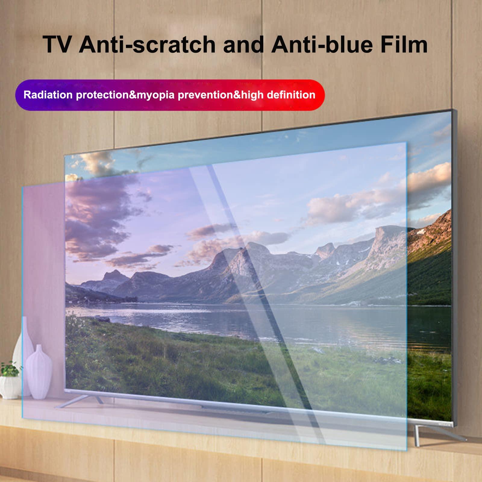 AIZYR AIZYR 86 Inch TV Screen Protector Frosted Matte Anti Glare Screen Protection Panel Filter Blocking UV & Blue Light from 380 to 495nm for LCD, LED, 4K OLED & QLED HDTV Displays,75.8x43.3inch