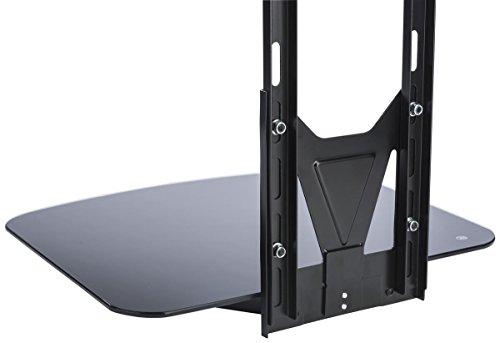 Displays2go Displays2go SHFMT3255B VESA TV Mount for 32-55\" HDTV Monitors, Fixed Bracket with Glass Shelf