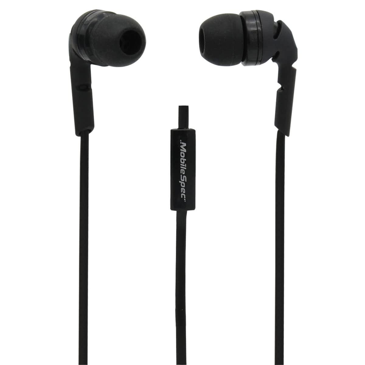 Mobile Spec MobileSpec MBS10111 Stereo Earbuds with a Flat Cord
