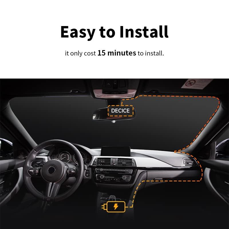 ddpai DDPAI Dash Cam 4K Front 3840x2160, Built in 5G WiFi GPS, 64G Storage Car Dash Camera, No Need Extra SD Card, Sony IMX 415 STARVIS Sensor, Night Vision,G-Sensor, Loop Recording, AR Technology Mini5