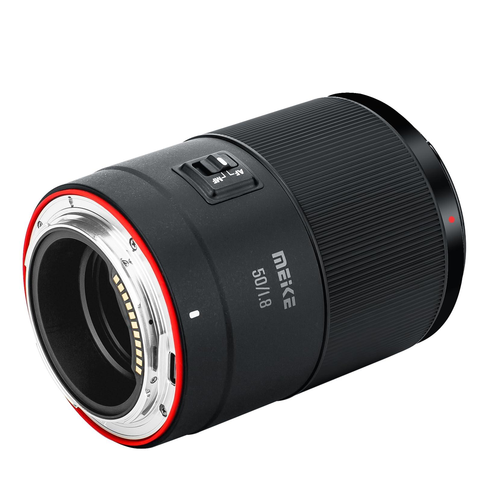 Meike Meike 50mm F1.8 Full Frame STM Auto Focus Prime Lens for Nikon Z Mount Mirrorless Cameras: Z30, Z50, Z5, Z6, Z7, Z6II, Z7II, Z9, Zfc