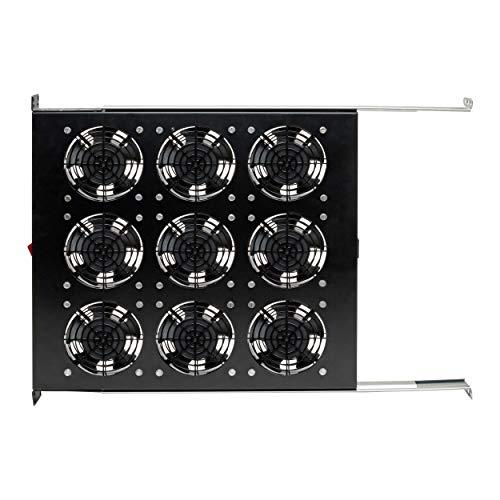 Tripp Lite Tripp Lite Fan Tray for 19In Racks, 9 120V Fans 576 CFM C14 Inlet 1URM