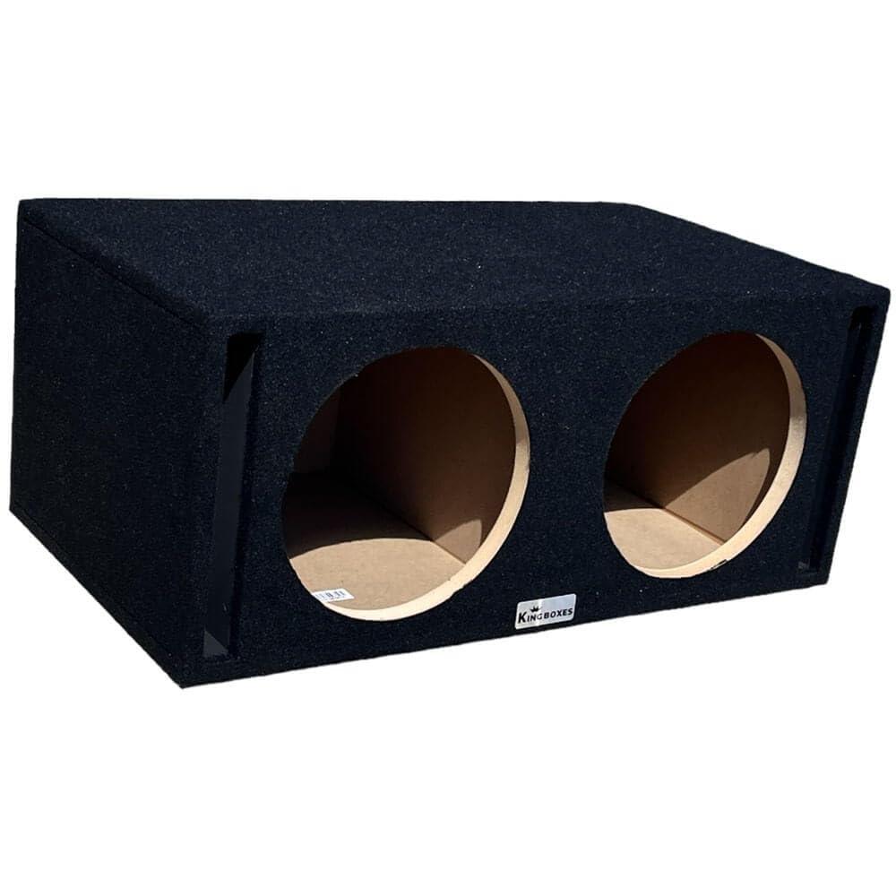 King Boxes King Boxes D12DSV 12 inch Dual Speaker Box