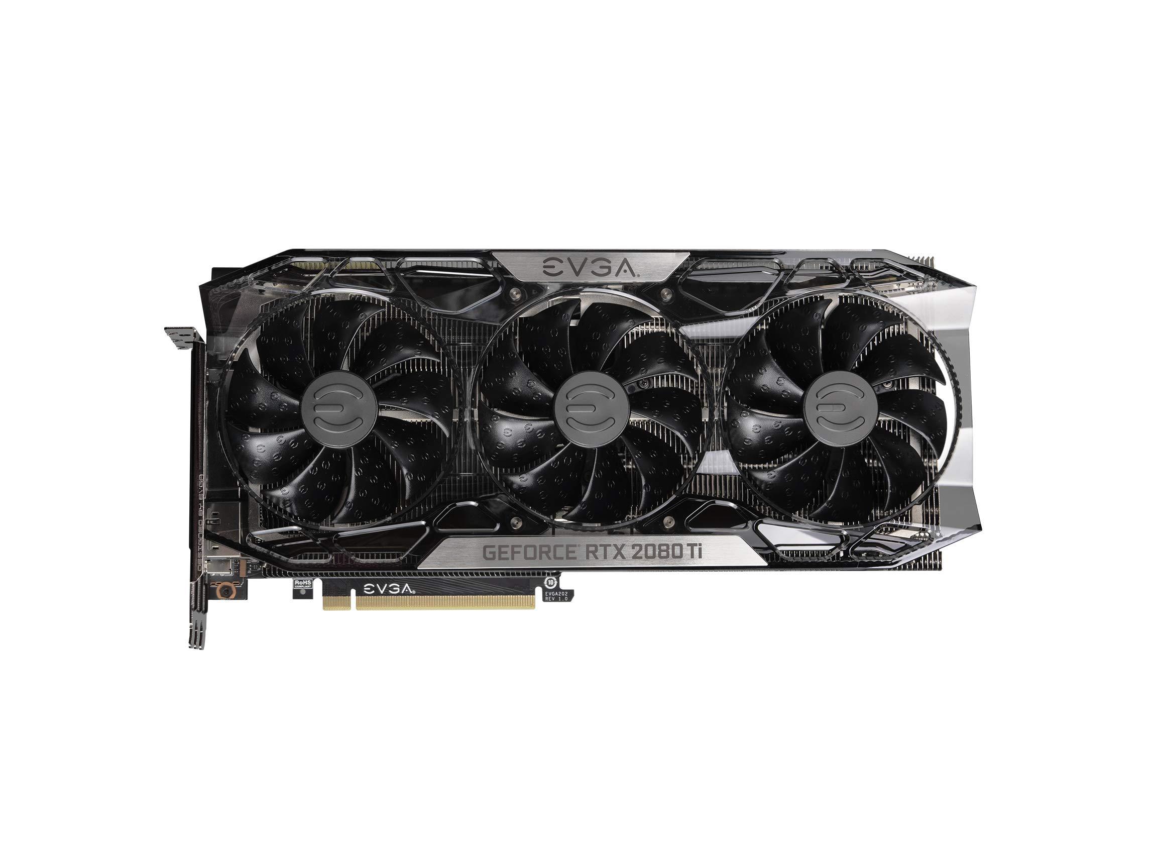 EVGA EVGA 11G-P4-2487-KR GeForce RTX 2080 Ti Ftw3 Ultra, Overclocked, 2.75 Slot Extreme Cool Triple + iCX2, 65C Gaming, RGB, Metal Backplate, 11GB GDDR6
