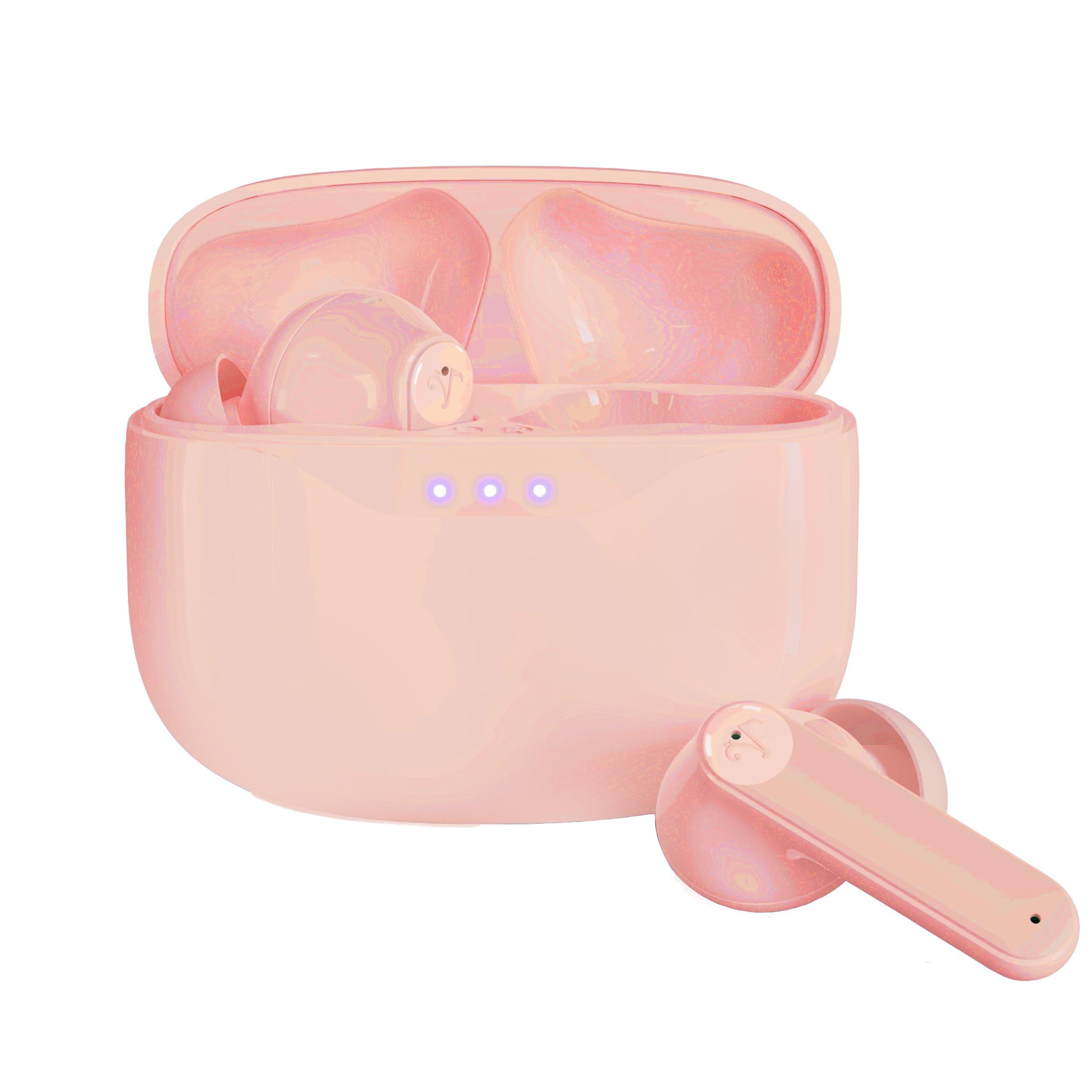 Visual Land Visual Land Soundwave A1 Active Noise Cancelling Earbuds 5.3 Bluetooth Audio IPX5 Water-Resistant Long Playtime for iOS and Android Devices