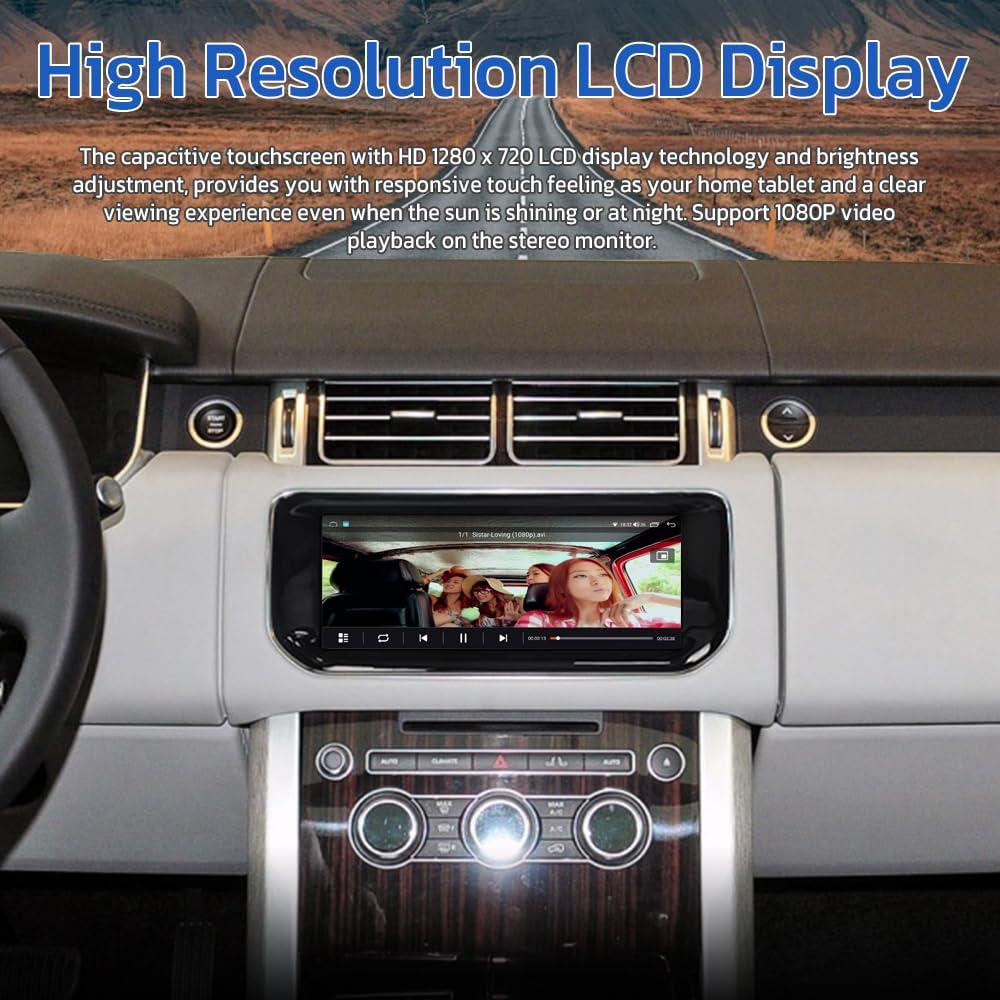 XUENAV XUENAV Android Car Radio For 2013 2014 2015 2016 2017 Range Rover Sport L494 Vogue L405 Full Touch Screen Stereo Upgrade GPS Navigation Wireless Apple Carplay Android Auto Head Unit (for Bosch system)