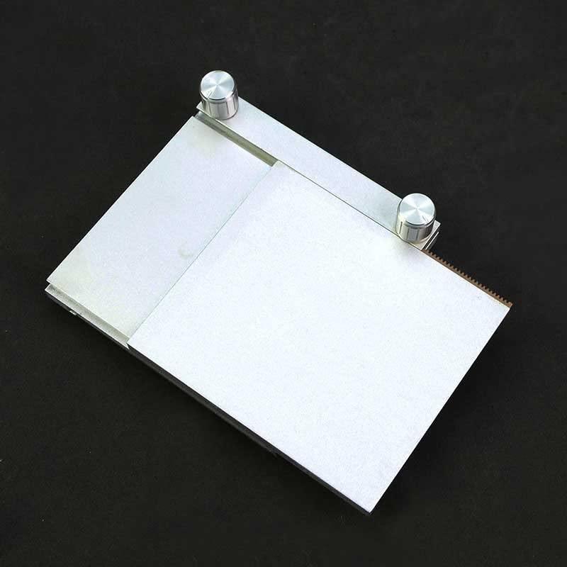 JUIYU 100x100mm X-Y Stage 40mm Travel Distance Precision Two-Way Free Mobile Objective Platform for Microscope