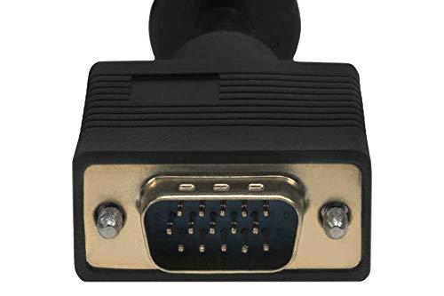 SF Cable 2m DVI-A Male to HD15 VGA Male Analog Video Cable (6.5ft)