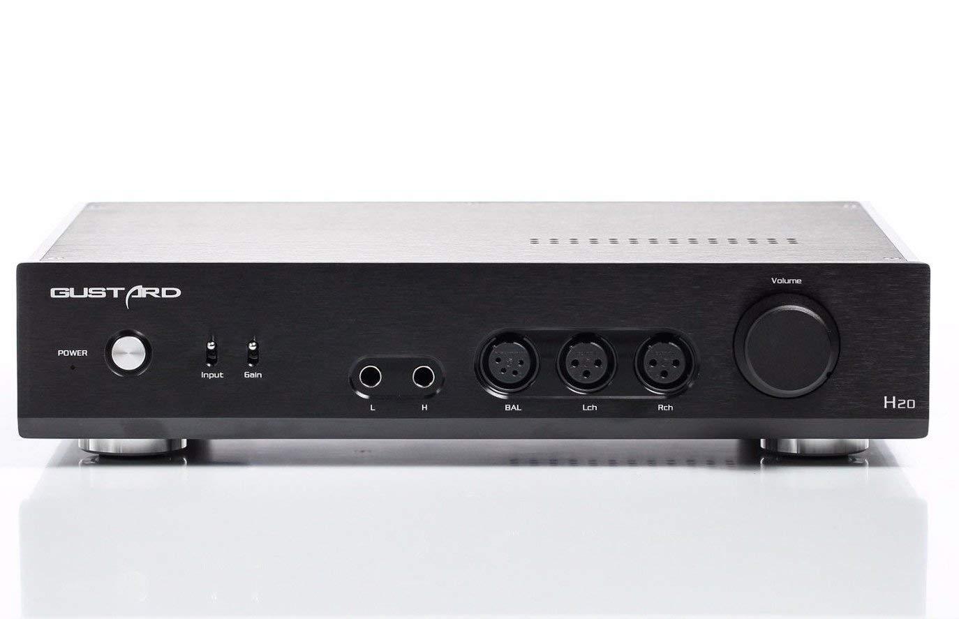 Gustard Gustard H20 Opamp Dual LM49720 Full Balanced Class A Headphone Amplifier Pre Amplifier (Silver)