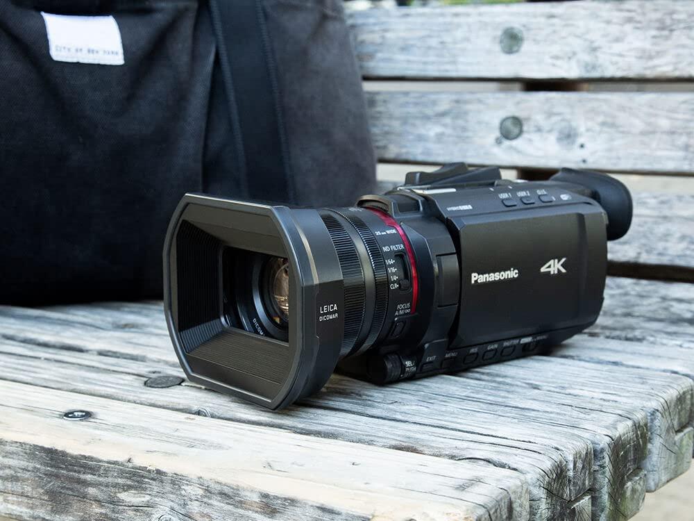 Panasonic Panasonic HC-X1500 4K Professional Camcorder with 24x Optical Zoom, WiFi HD Live Streaming W/Soft Case + Sandisk Extreme Pro 64GB Card + Clean and Care Set + More - Starter Bundle