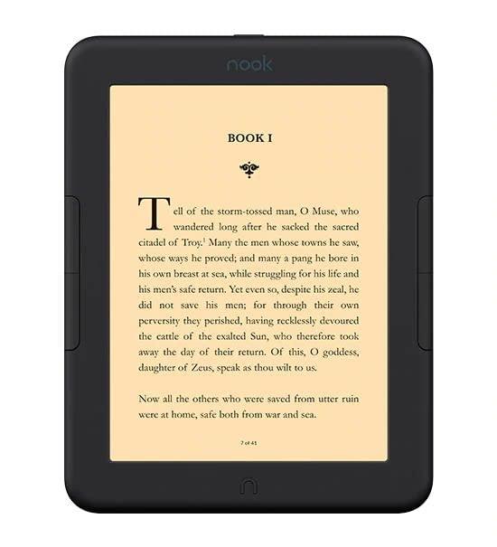 Barnes & Noble Barnes & Noble Barnes and Noble Nook Glowlight 4 eReader 6 32GB BNRV1100 Black (Renewed)