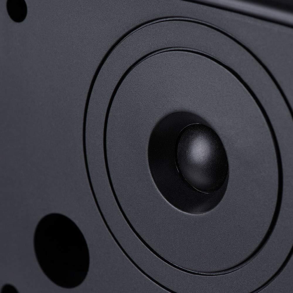 OSD Audio OSD 8\" Outdoor Patio Speaker Pair 180W, Weatherproof IP54 Rated Aluminum Grilles, Black AP840