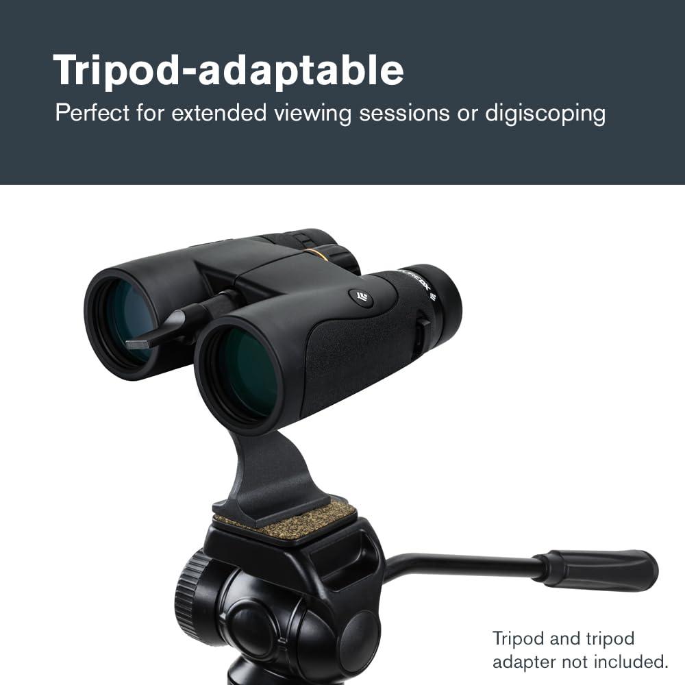 Celestron Celestron - Nature DX 8x42 Binoculars Ideal for Birding and Outdoors 42mm Objective Lenses Wide 7.4 Field of View BaK-4 Prisms Fully Multi-Coated Waterproof and Fogproof