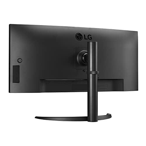 LG LG UltraWide QHD 34-Inch Curved Computer Monitor 34WQ73A-B, IPS with HDR 10 Compatibility, Built-In-KVM, and USB Type-C, Black