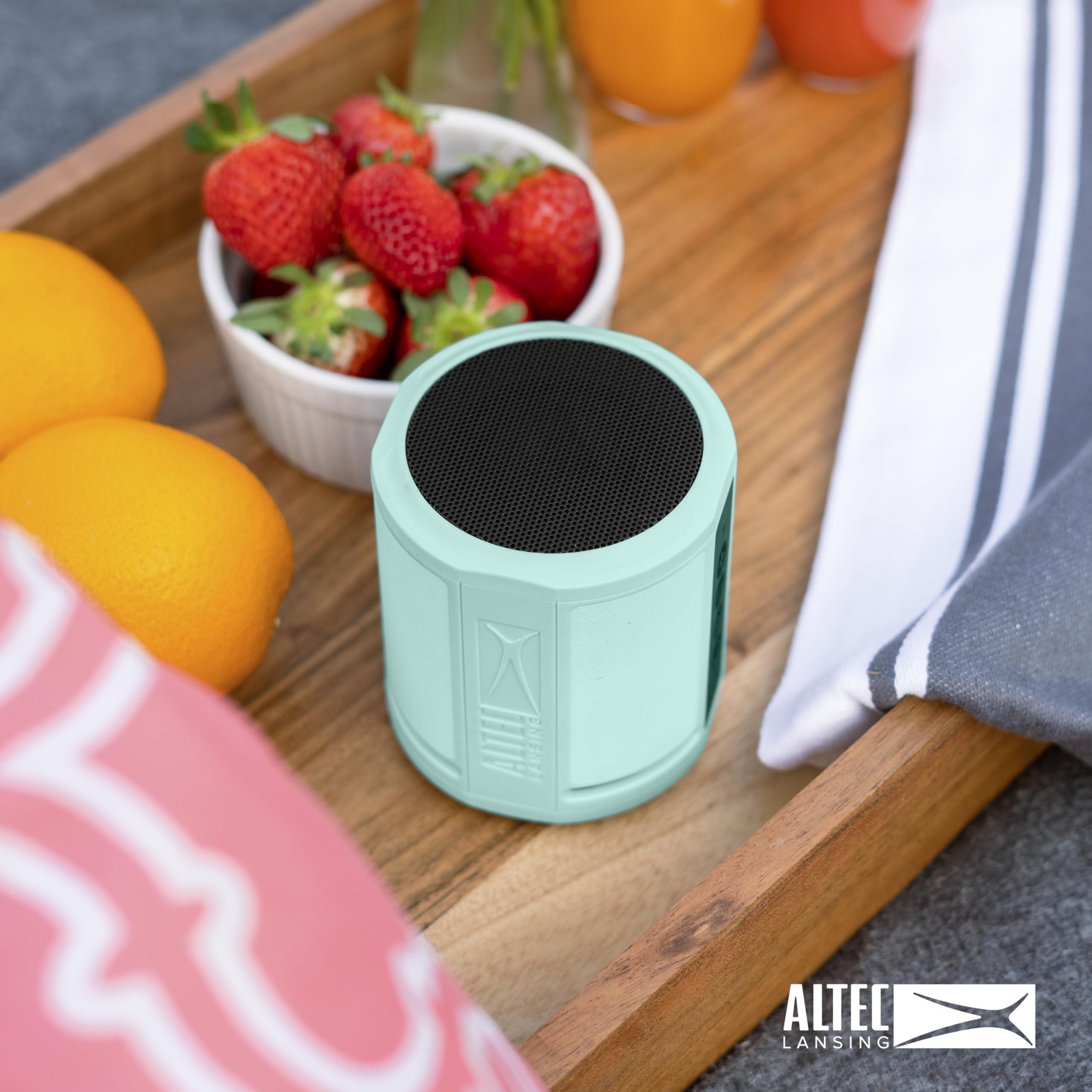 Altec Lansing Altec Lansing HydraOrbit - Waterproof Bluetooth Speaker, Lightweight & Portable Speaker for Travel & Outdoor Use, Mint