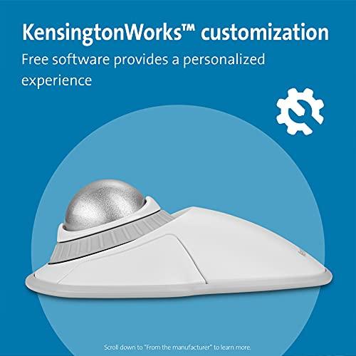 Kensington Kensington Orbit Wireless Trackball with Scroll Ring - White (K70991WW)
