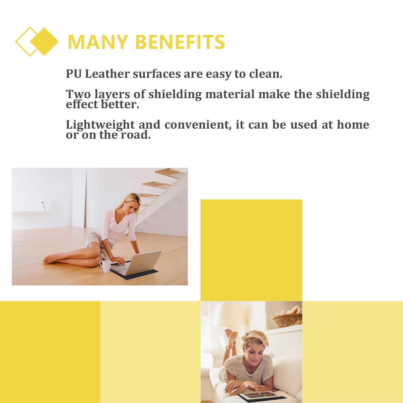 NIULAFR Laptop Protection Shield, Anti Radiation & Heat Shielding Laptop,to Protect The Body from The Impact of EMF, Fits Laptops, Notebooks, Table