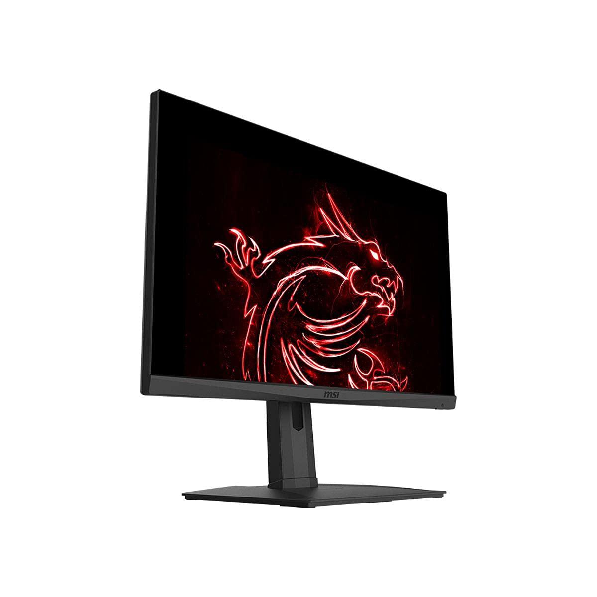MSI MSI G273QPF, 27" Gaming Monitor, 2560 x 1440 (QHD), Rapid IPS, 1ms, 165Hz, G-Sync Compatible, HDMI, Displayport, Tilt, Swivel, Height Adjustable, Pivot