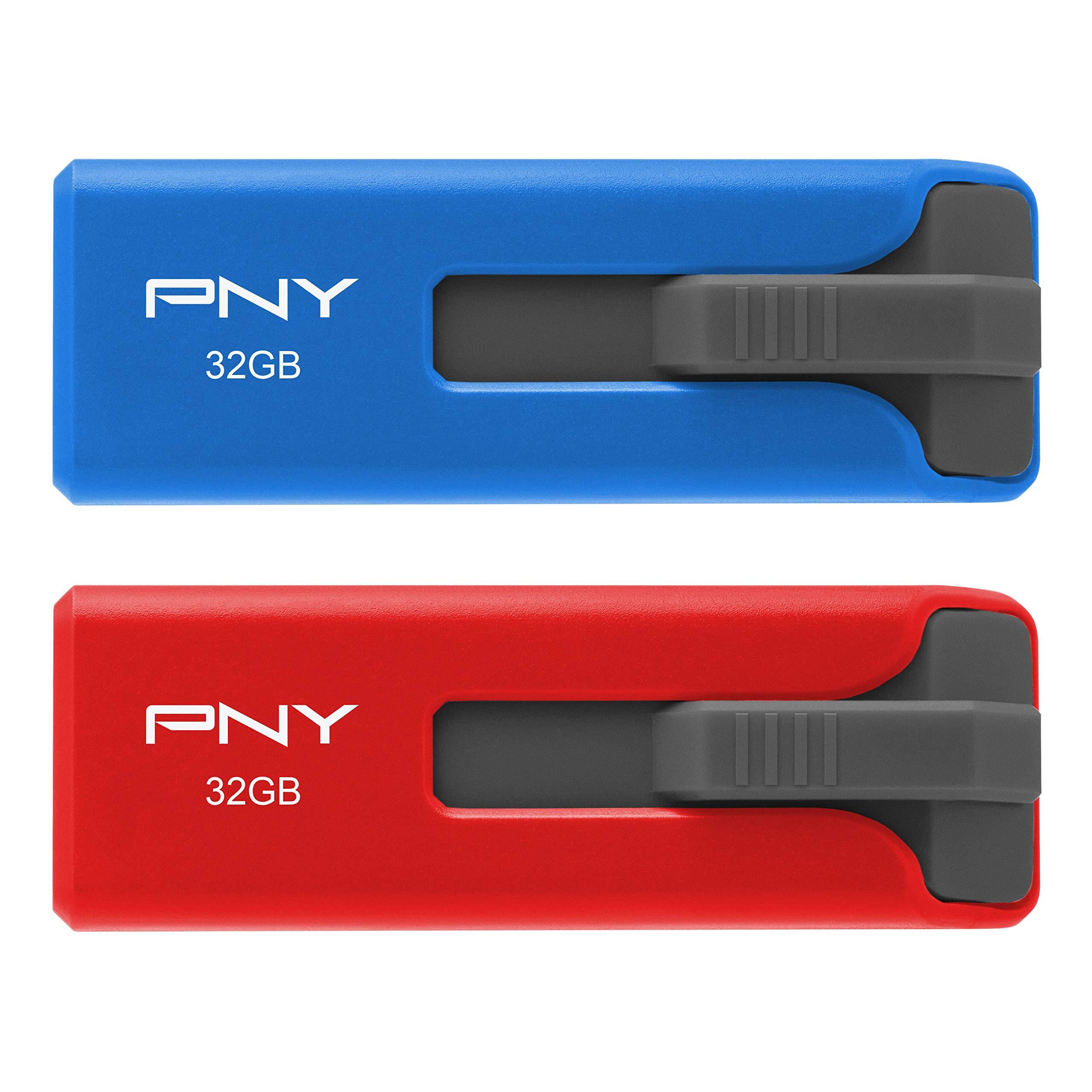 PNY PNY 32GB USB 2.0 Flash Drive 2-Pack (P-FD32GX2PNY-GE)