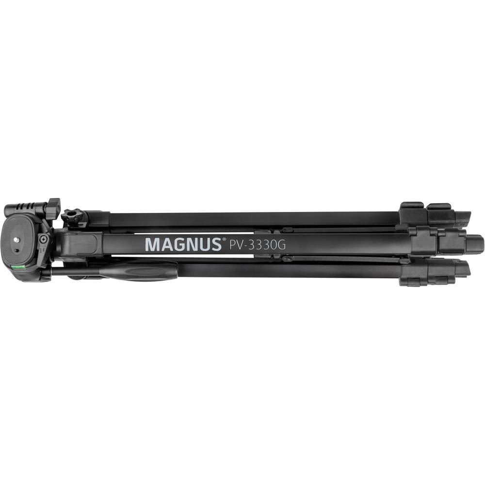 Magnus Magnus PV-3330G Photo/Video Tripod with Geared Center Column