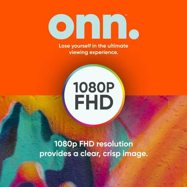 ONN ONN 40-Inch Class FHD 1080p Smart LED TV 60Hz Refresh Rate HDMI USB Compatible with Alexa & Google Assistant 100097810 (Renewed)