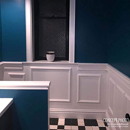 Ekena Millwork Ekena Millwork PNL16X28AS-01 16\"W x 28\"H x 1/2\"P Ashford Molded Classic Wainscot Wall Panel