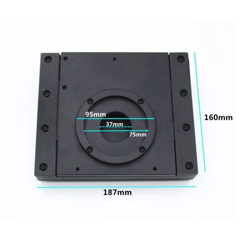 RADHAX RADHAX Microscope Kit Stereo Biological Microscope Mechanical Stage XY Axis Precision Mobile Platform Microscope Lens Adapters (Size : 1)