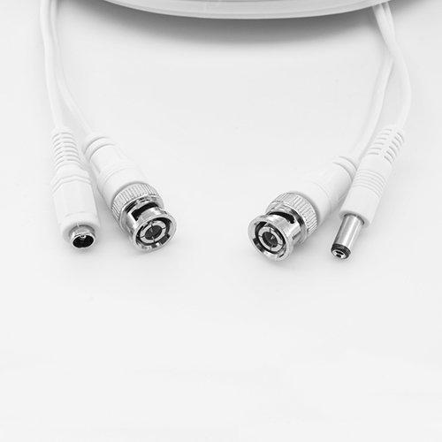 CVT 150ft White Premium Surveillace Thick Extension Cables for 16 CH SWANN D1 DVR SYSTEMS