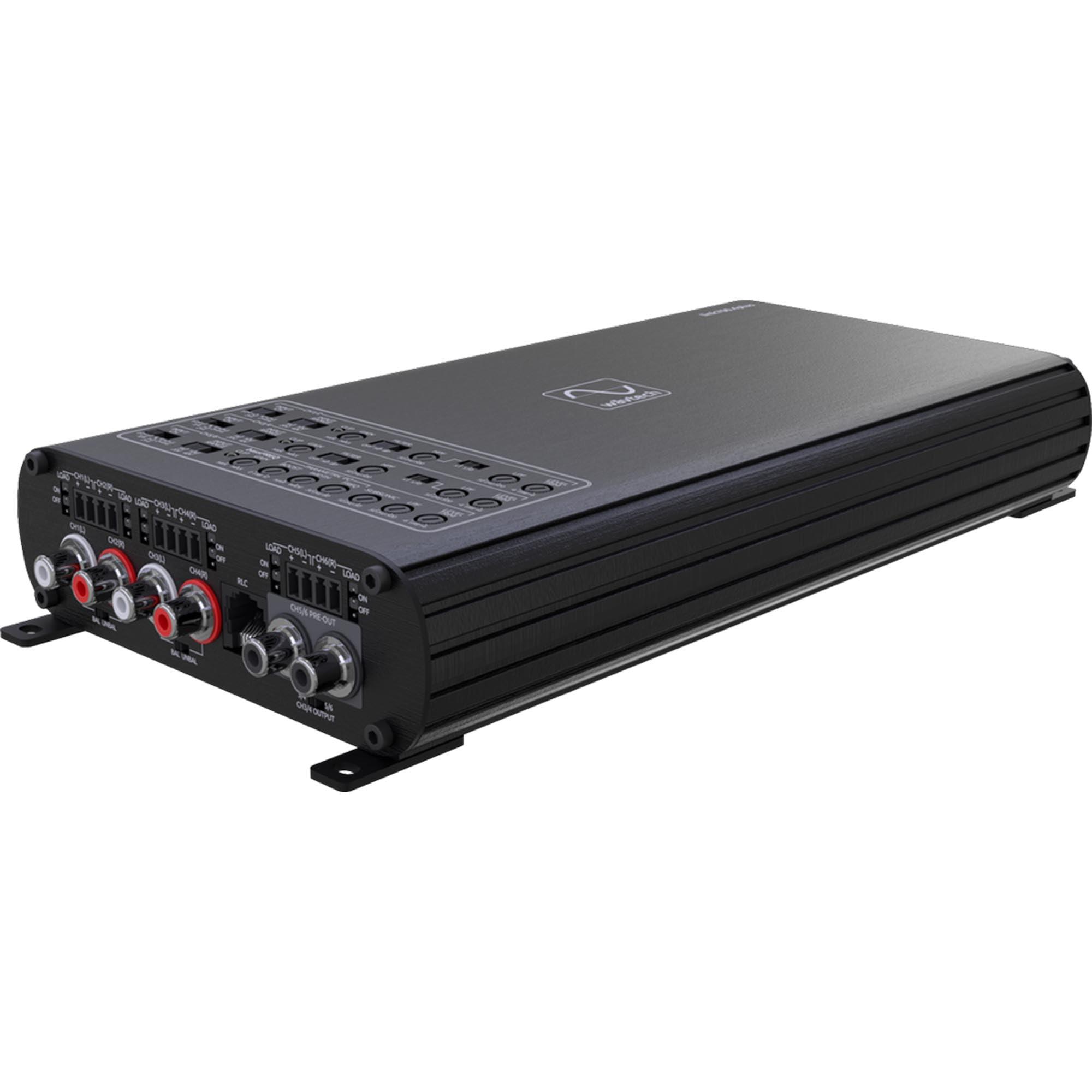 Wavtech Wavtech Link700.4plus 700 Watt 4-Channel Amplifier, Wavtech link1000.1mini - 1000 Watt Mono Amplifier, and Wavtech linkRC - Remote Level Control (RLC) for linkDQ