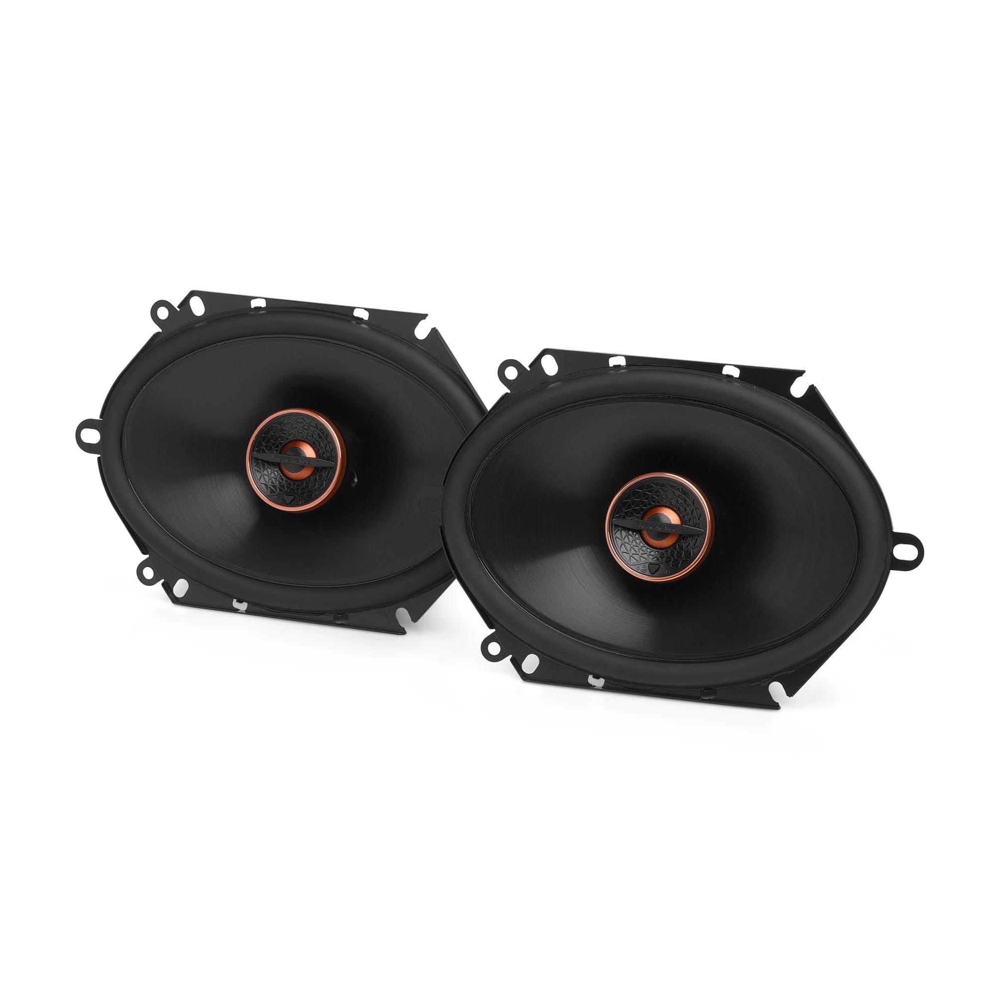 Infinity Infinity (2) Pairs REF687F Reference Series 6x8 Two-Way car Audio Speaker