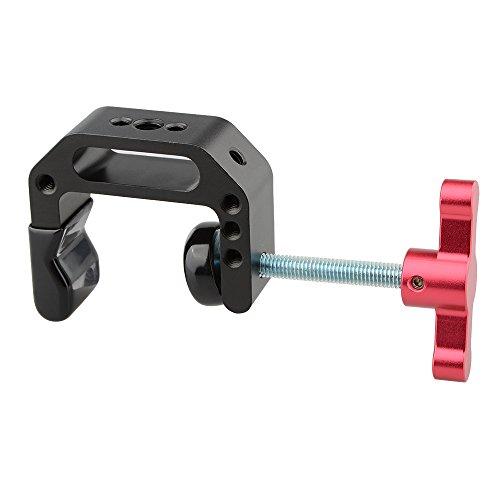 CAMVATE CAMVATE 15mm Quick Release Rod Clamp with 360 Degree Rotating Double Ball Head Mount